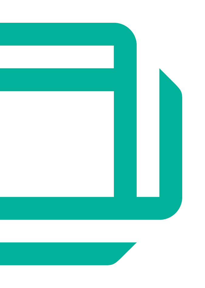 Icône turquoise PMS